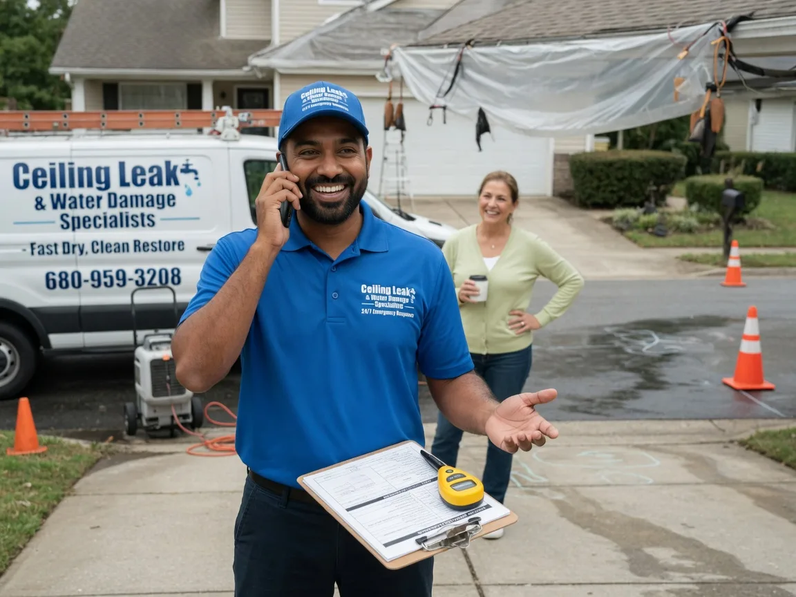 Ceiling Leak Cleanup Fort Pierre, SD FAQs
